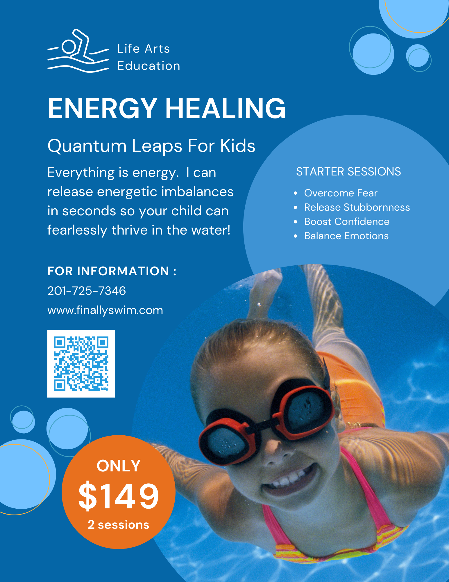 Finally Swim Energy Healing